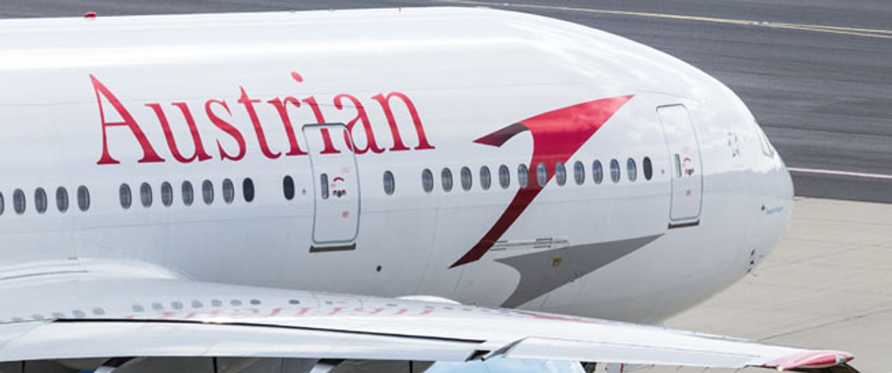 Flieger von Austrian Airlines: Die Lufthansa-Tochter will das Streckennetz erweitern.