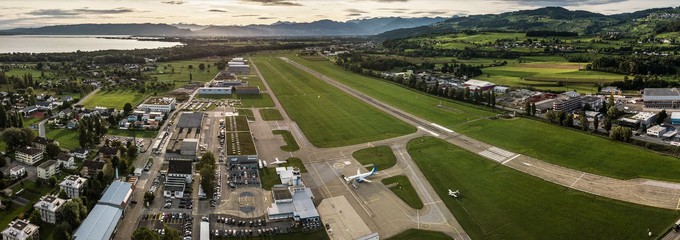 Der Flughafen St. Gallen-<span style="font-weight: 400;">Altenrhein steht bei der Dekarboniserung auf Stufe 1.</span> Der Airport ist aber zum ersten Mal dabei.