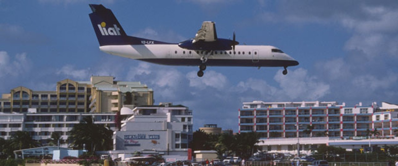 Liat streicht Flotte zusammen: Bei der karibischen Airline sind offenbar auch Dutzende Jobs in Gefahr.