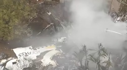 Trümmerteile der ATR 72: Alle waren schuld. 