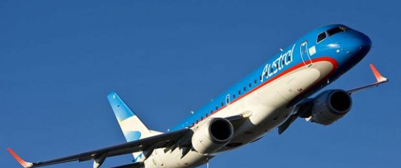 Embraer 190 von Austral: 20 neue Flieger.