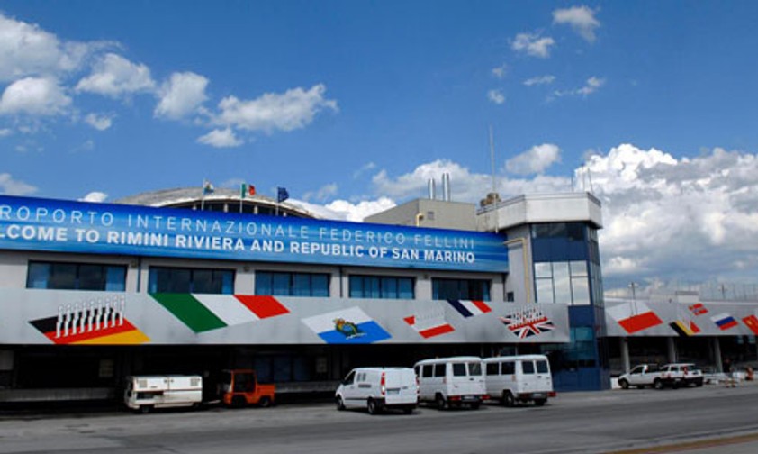 Flughafen Rimini: Momentan starten und landen hier keine Flugzeuge.