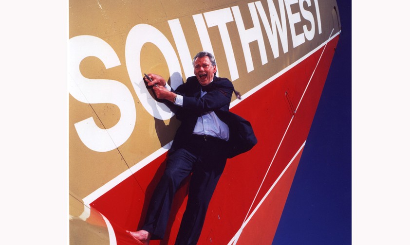 Herb Kelleher wurde per Zufall Airline-Manager. Er lebte den Beruf dann aber umso mehr.