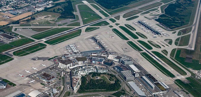 So sieht der Flughafen heute aus.