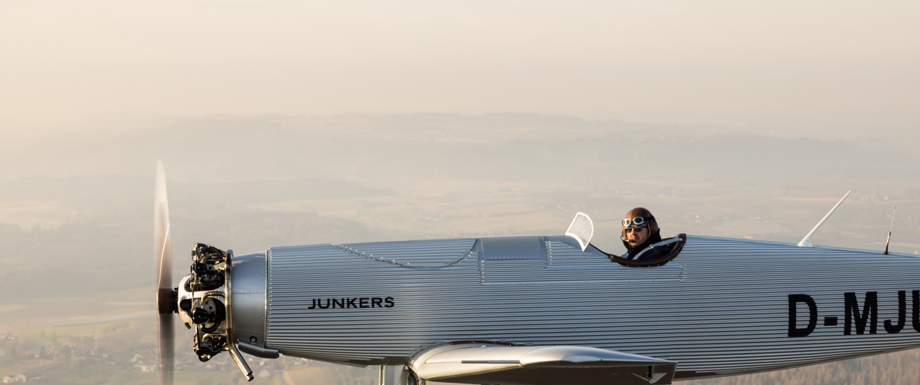 Unterwegs in einer Junkers