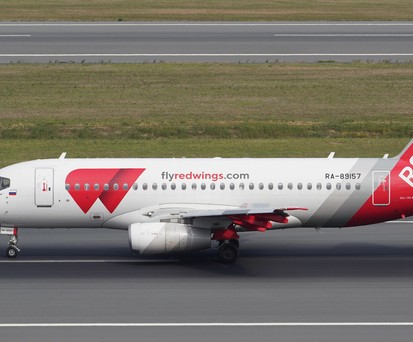 Superjet 100 von Red Wings: Es kam zu Zwischenfällen.