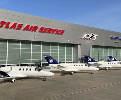 Ehemalige Flotte von Atlas Air Service: Die Airline hat sich aus dem Chartergeschäft zurückgezogen.
