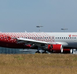Jet von Rossiya: Kann Lufthansa Technik sich nicht mehr drum kümmern.
