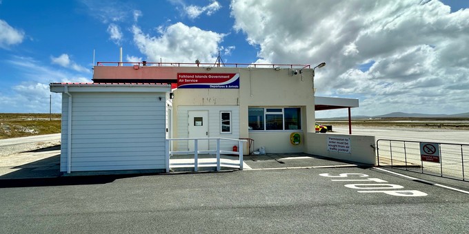 Der Flughafen von Stanley ist die Basis des Falkland Islands Government Air Service.