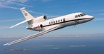 Falcon 50 der französischen Marine: Ein Flugzeug des Typs soll eine Yacht in Schwierigkeiten gebracht haben.