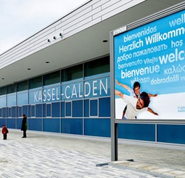 Kassel Airport: Bald wird es sehr ruhig.