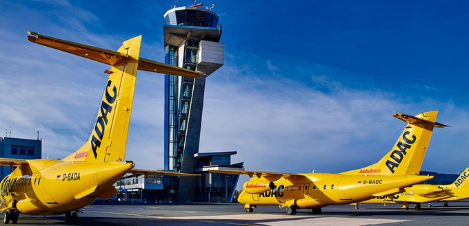 Die Aero-Dienst betreibt neben zwei Dornier Do328 Jet auch einen Learjet 60, um Kranke und Verletzte aus dem Ausland nach Deutschland zu holen.