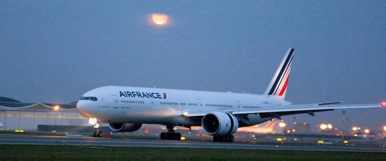 Air-France-Jet: Die Langstrecke ist nicht profitabel genug.