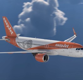 Airbus A320 Neo von Easyjet: Ein Flugzeug dieses Typs flog viel zu tief.