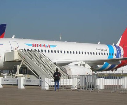 Superjet von Yamal Airlines: Bald bekommt die Airline noch mehr super Jets.