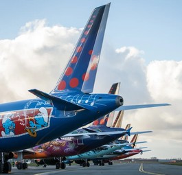 Die belgischen Ikonen von Brussels Airlines: Belgische Kultur in die Welt tragen.