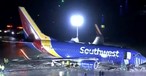 Notfallzone rettet Boeing 737 von Southwest