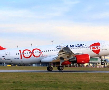 Jubiläums-A320 von Czech Airlines: Im Winter kommt das Aus für den eigenen Iata-Code.