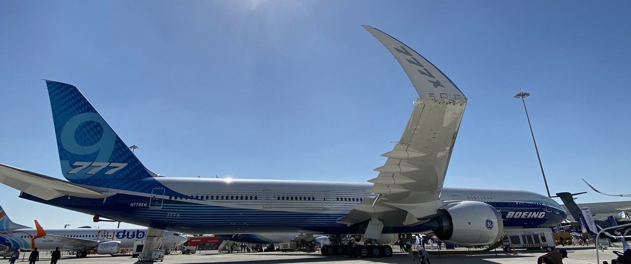 Boeing 777X: Schon sehr verspätet.