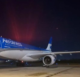Airbus A330 von Aerolineas Argentinas: Geriet in schwere Turbulenzen.