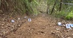Amateurvideo eines Trümmerteils.