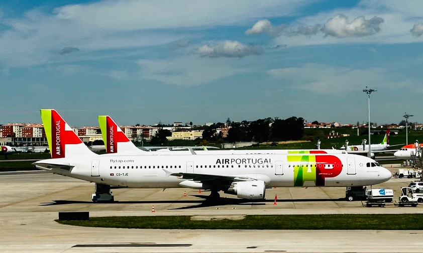 Airbus A320 von Tap in Lissabon: Es wird langsam enst mit dem Verkauf.