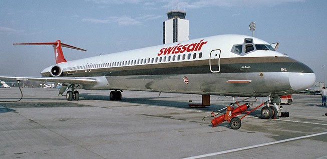 Die Schweizer Airline hatte auch den Nachfolger MD-80 bestellt, den es in vielen Varianten gab.