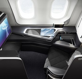 In der Boeing 787-9 bietet British Airways anders als in der 787-8 eine First Class.