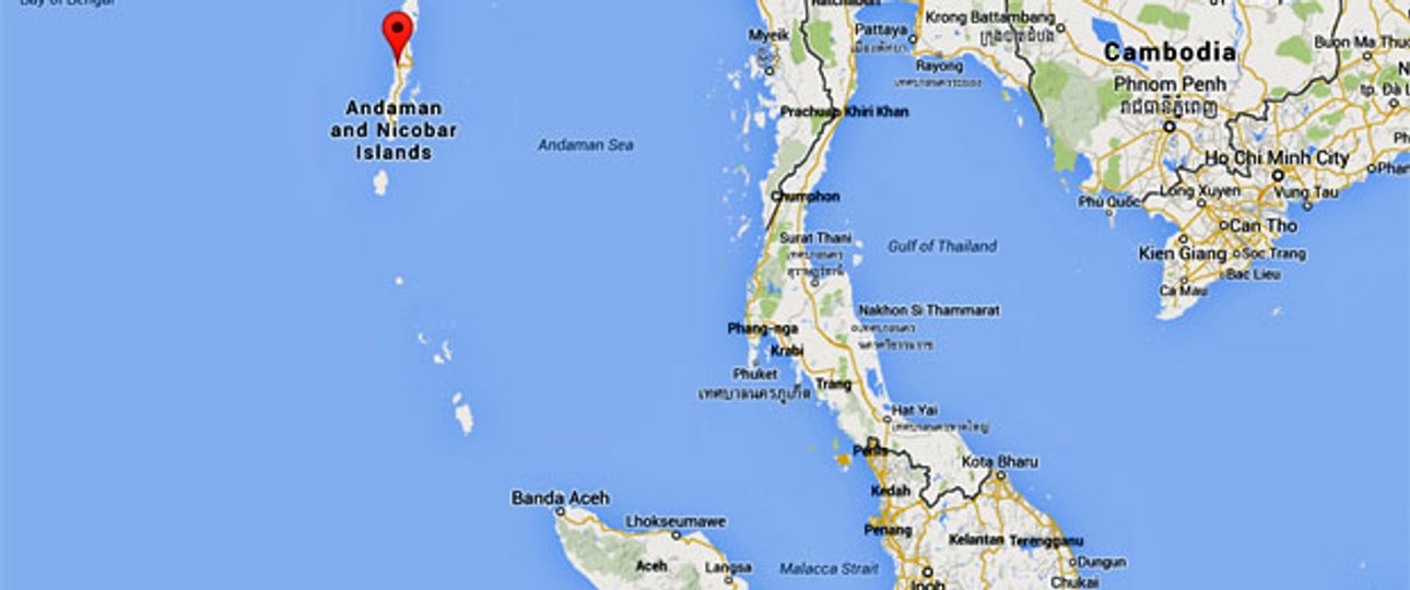 Andamanen: Inselgruppe nordwestlich von Malaysia.