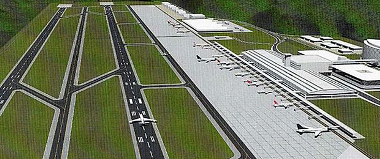 So soll der neue Flughafen aussehen: 40 Millionen Passagiere.
