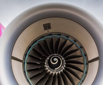 Flugzeug von Wizz Air: Früher Neustart in Wien.