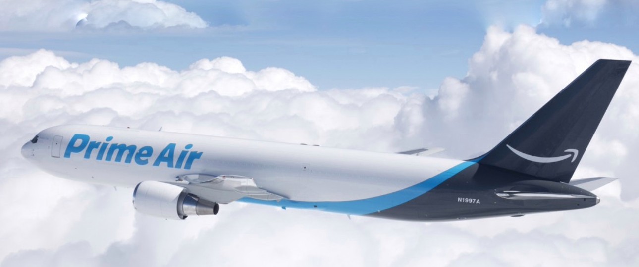 Boeing 767 von Amazon Air: Früher nannte sich die Frachtgesellschaft noch Prime Air.