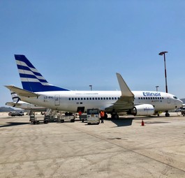 Boeing 737 von Ellinair: Die Airline könnte für immer am Boden bleiben.