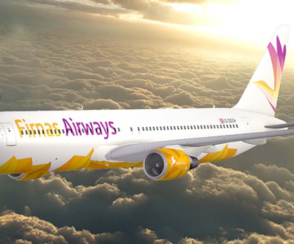 Boeing von Firnas Airways: Noch befindet sich die Airline in Gesprächen mit Leasingfirmen.