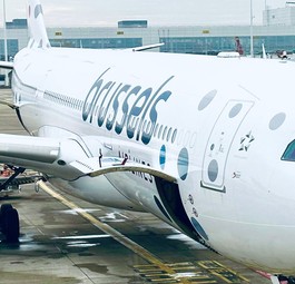 Flieger von Brussels: Schon wieder ein Wechsel.