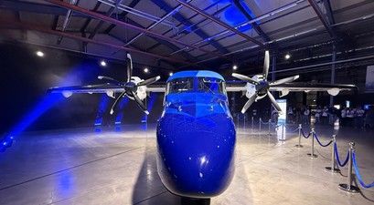 Die General Atomics Do228 NXT: Der fast quadratische Rumpfquerschnitt ist geblieben. 