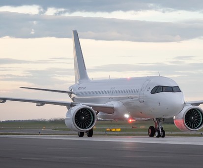 Der erste Airbus A320 Neo von Austrian Airlines: Der Jet ...