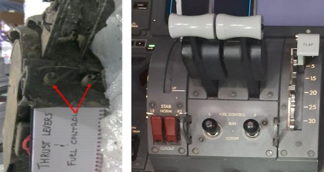 Treibstoffkontrollschalter: Sie spielten eine zentrale Rolle beim Absturz der Boeing 787 von Air India.