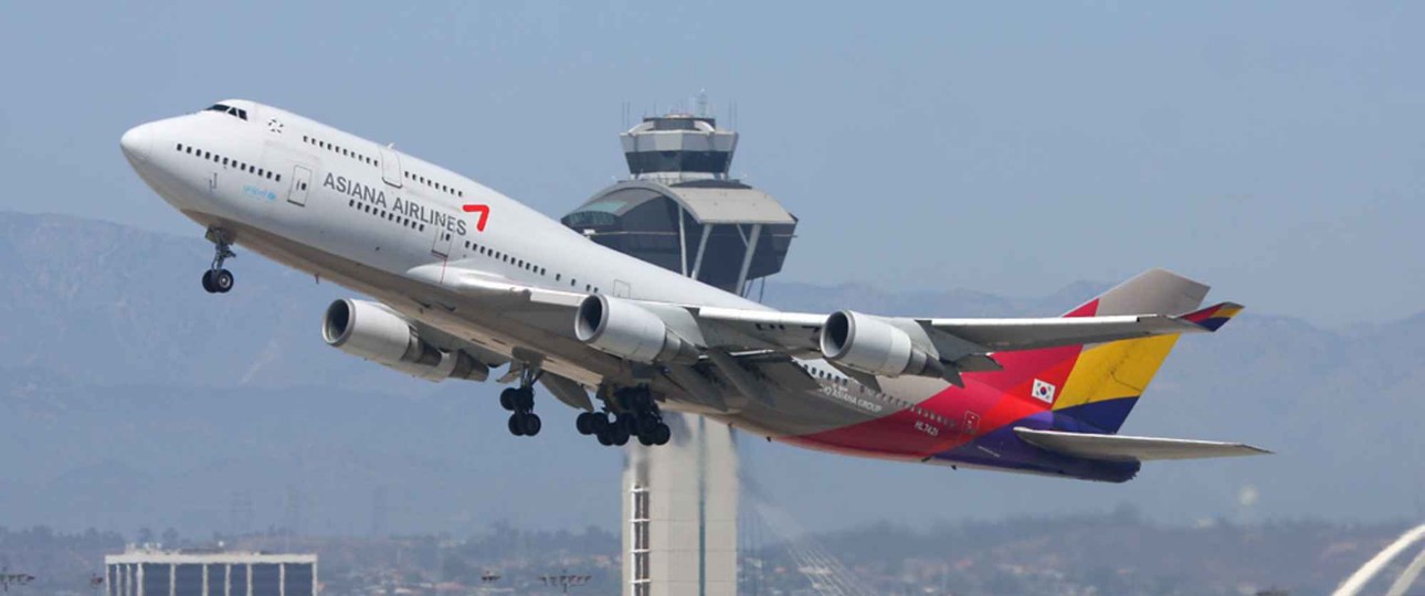 Boeing 747-400 von Asiana: Abschied der Passagierversion im März.