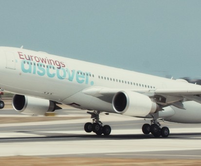 Flieger von Eurowings Discover: Hätte eigentlich schon Anfang Juni starten sollen.