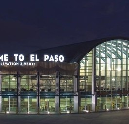 Terminal am El Paso International Airport: Der Flughafen wurde ohne Vorwarnung geschlossen. 