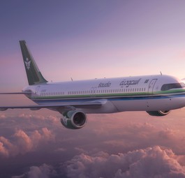 Saudia kleidet die Flugzeuge neu. Grün ist die neue Hauptfarbe.