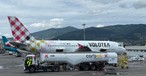 Airbus A320 von Volotea: Die Flugggesellschaft ist finanziell angeschlagen. 