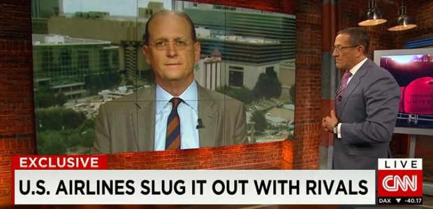 Anderson bei CNN: Der Delta-Chef vergriff sich im Ton.