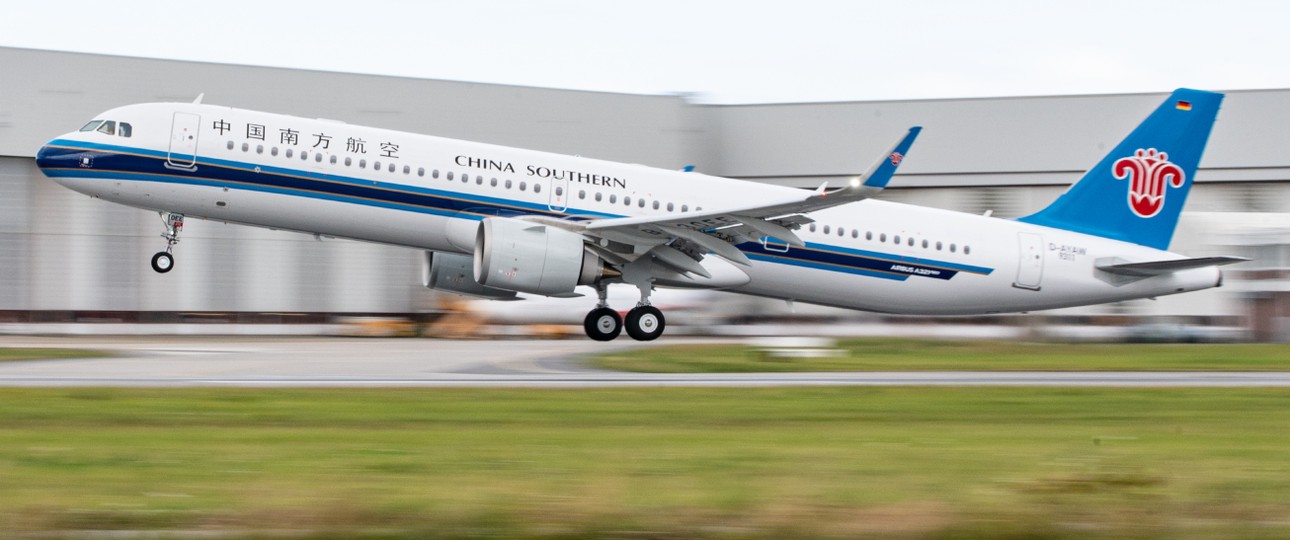 Airbus A321 Neo von China Southern: Nachschub ist bestellt.