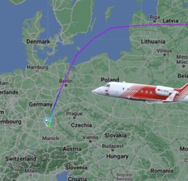 Mysteriöser Flug eines deutschen Businessjets nach Moskau