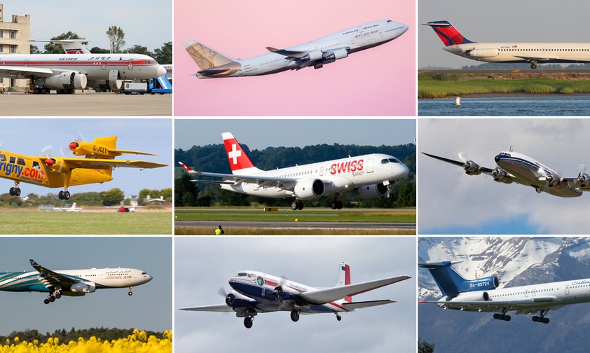 Die mehr als 20.000 Teilnehmerinnen und Teilnehmer der Wahl konnten aus rund 65 Flugzeugmodellen auswählen. Und auf die Spitzenplätze mit mehr als 1000 Stimmen gesetzt haben sie: