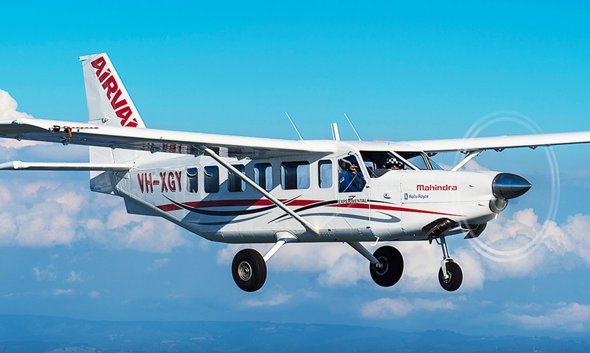 Airvan 10 der Mahindra-Tochter Gipps Aero: Der Flieger bringt es auf eine Spannweite von 12,4 Meter und eine typische Fluggeschwindigkeit von 280 Kilometern pro Stunde.