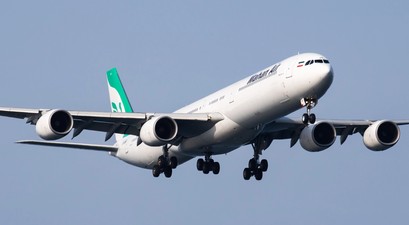 Airbus A3340-600 von Mahan Air: Der Iran umgeht aktuell Sanktionen über Malawi.
