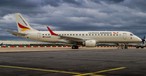 Embraer E190 von WDL Aviation: Vermarktet als German Airways.